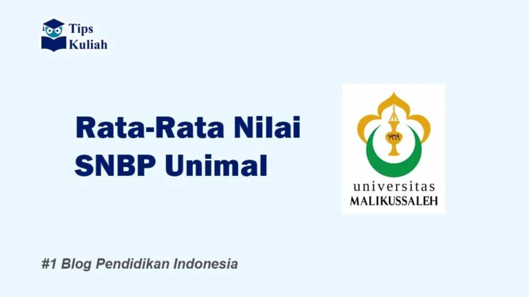 Rata Rata Nilai SNBP Unimal