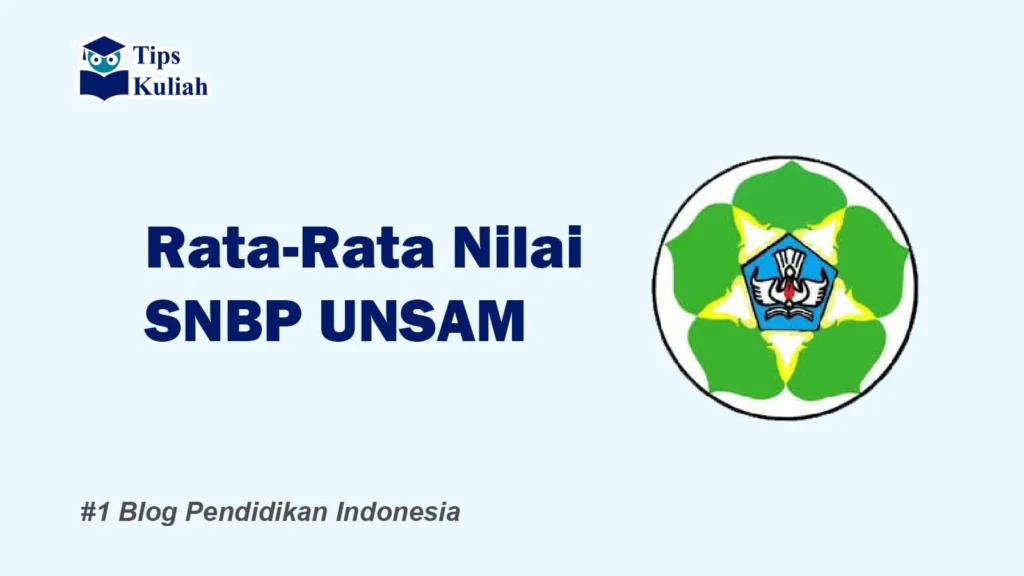 Rata rata nilai snbp unsam