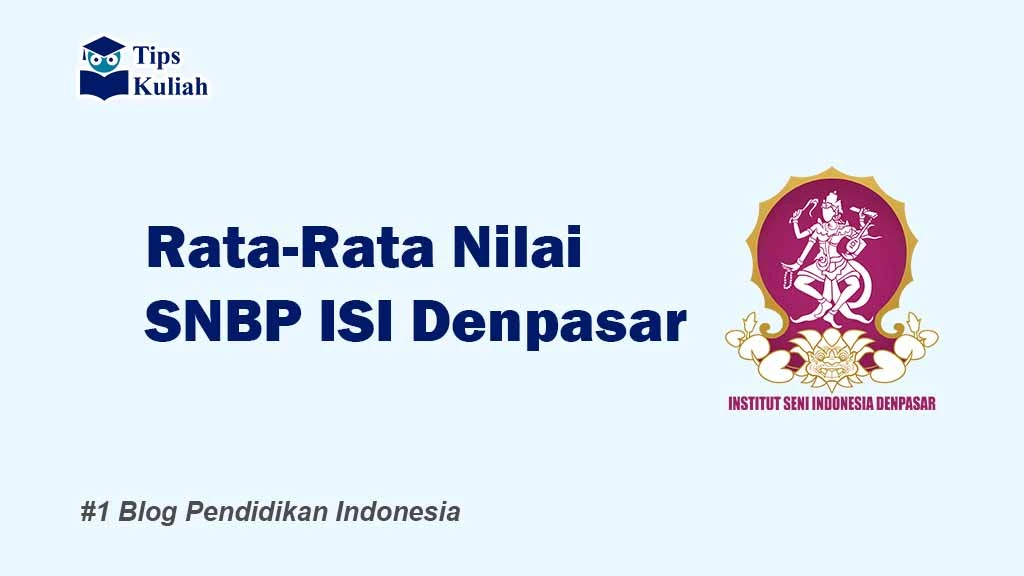 Nilai SNBP ISI Denpasar