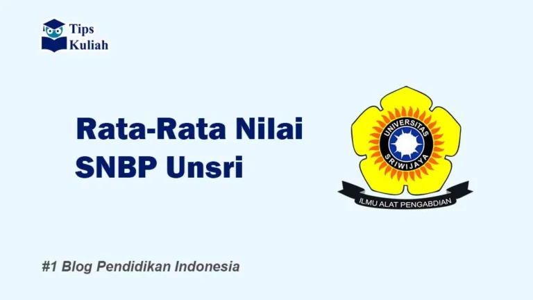 Nilai SNBP Unsri