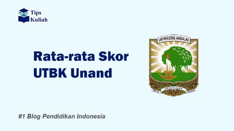 Skor UTBK Unand