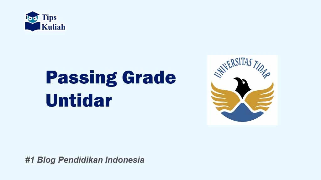 Passing Grade Untidar